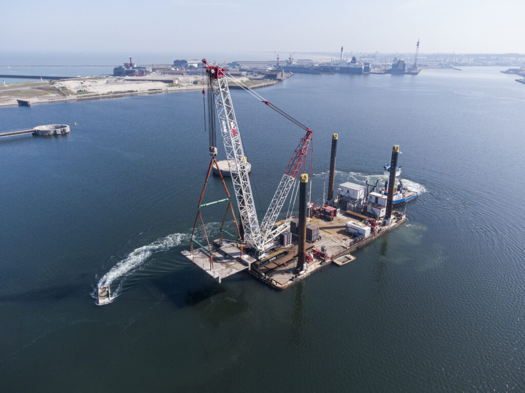 Premys déconstruit des ouvrages maritimes