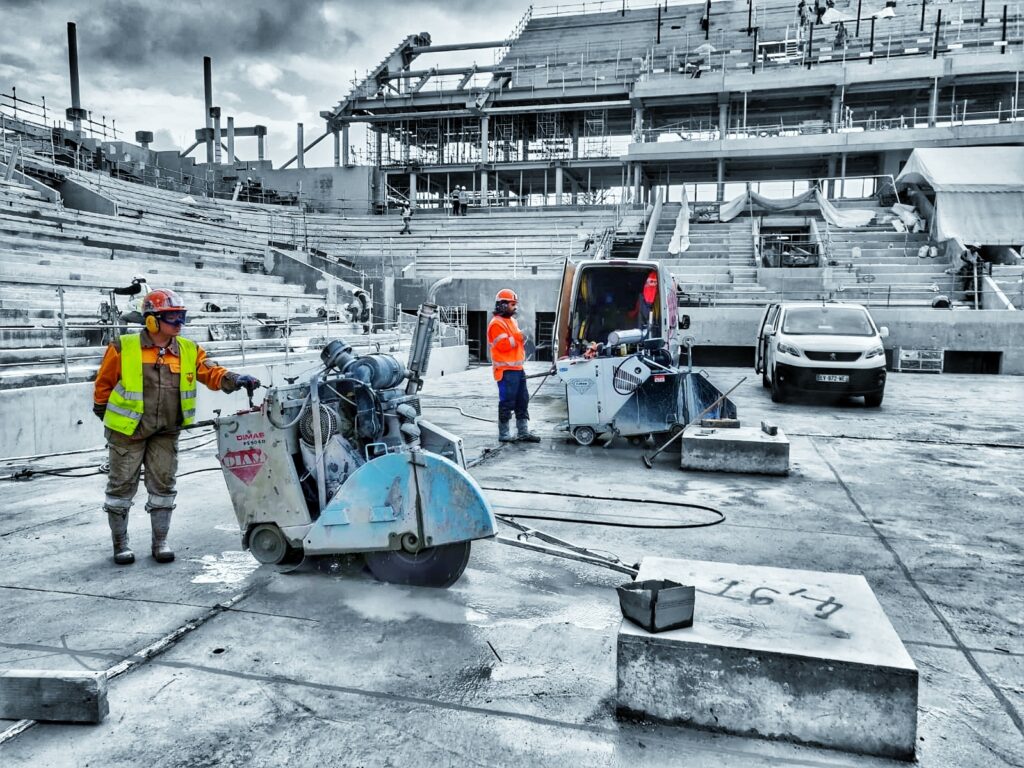 Premys réalise sciage de sols